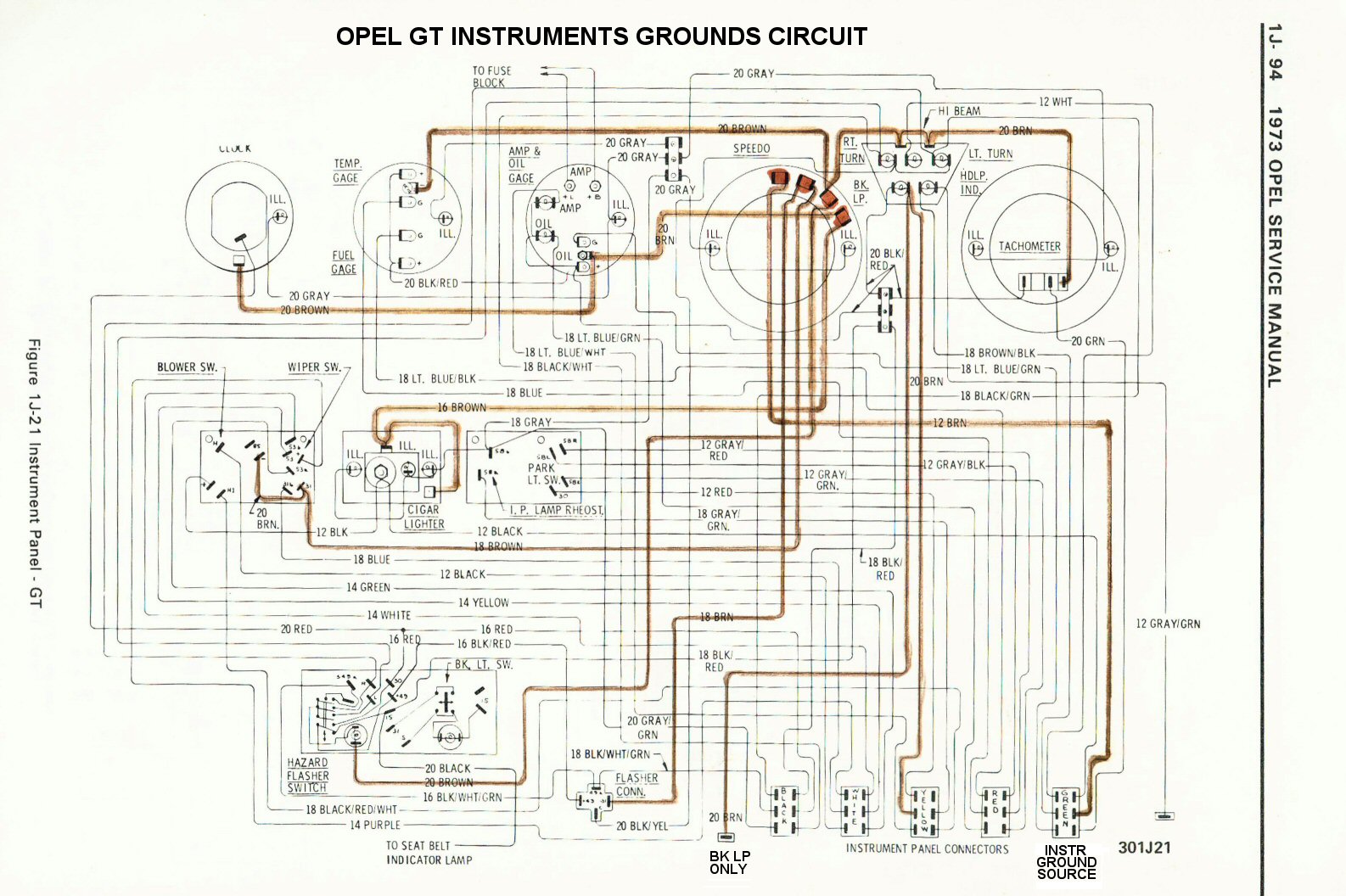 Fuel and Temp Gauges not working Page 2 Opel GT Forum